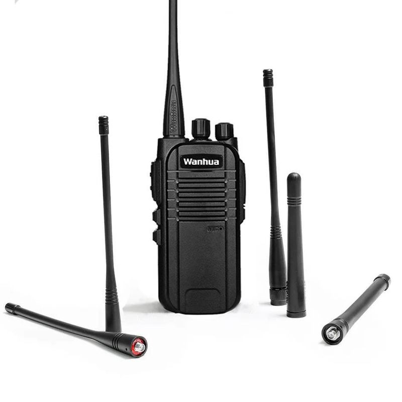 5dBi Gain Dual-Band Antenna for Wanhua UV6S UV9R Walkie Talkie VHF136-174 UHF400-470