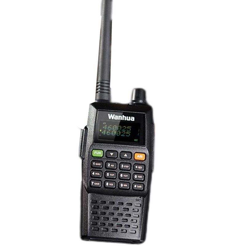 Launch Wanhua VHF Dual Band Two Way Radio Perfect for KTV at 7.2V Operating Voltage