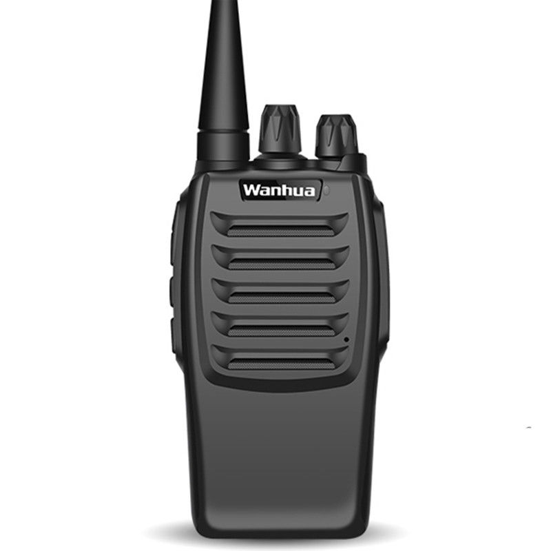 Black Walkie-Talkie Band Portable Two Way Radio Perfect for Hiking Camping Equipment