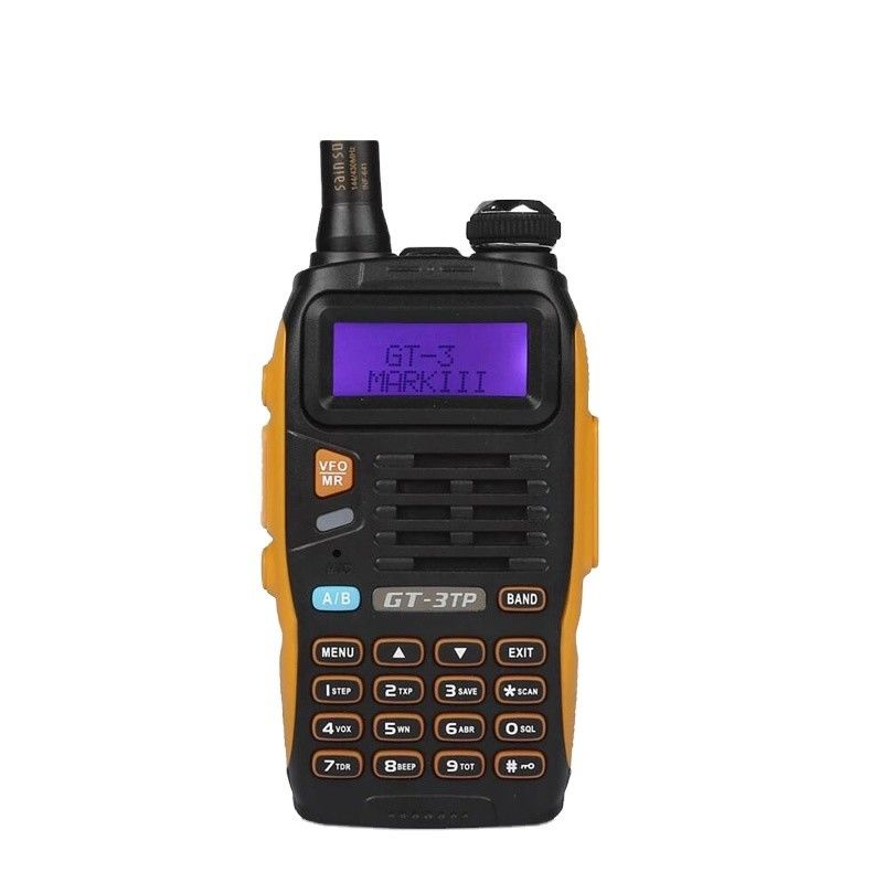 128 Storage Channel Waterproof Walkie Talkie 5 Watts Two Way Mobile Dual Band Radio