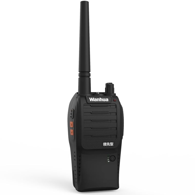 Wanhua S6 Black 4G POC Walkie Talkie with 3.7V Liion Battery and UHF/VHF Dual Band