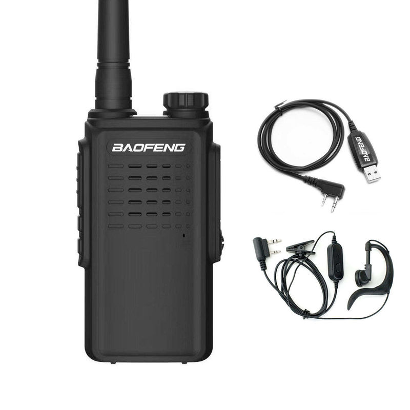 Handheld Terminal Style 5W Dual Band UHF Ham Walkie Talkie for Intercoms Communication