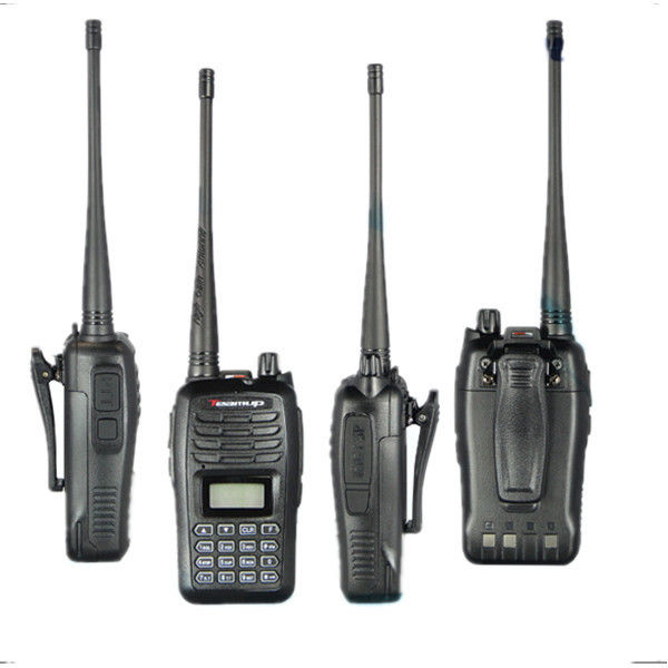 Most powerful T550 VHF/UHF walkie talkie with 4W output power and 16 storage channels