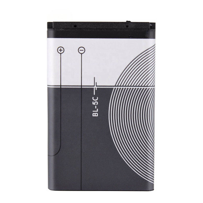 BL-5C Liion Mobile Phone Rechargeable Batteries for Nokia 6600 6230 3650 E50 N70 1100 6268 E70 3.7V 1020mAh