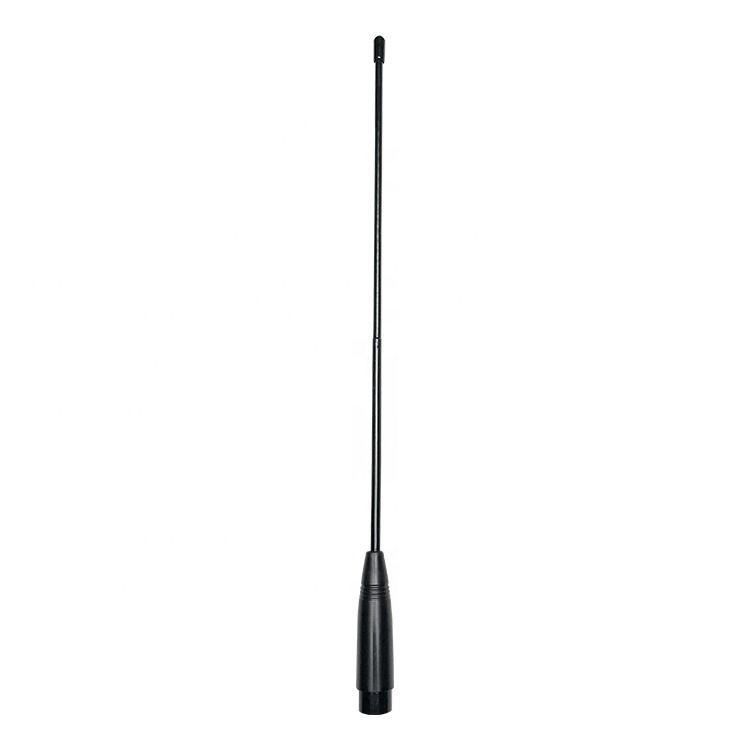 1.5W Output Power Dual Band VHF/UHF 144/430MHz Bendable Whip Mobile Radio Antenna