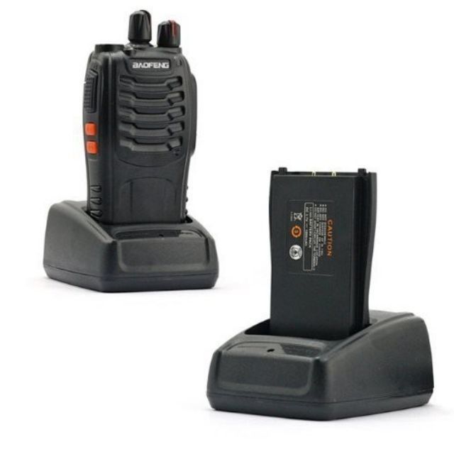 Original Baofeng BF 888S Walkie Talkie Frequency Range 400-470Hz With Charging Holder