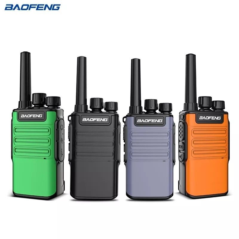 2024 Baofeng Mini BF-V8 Two Way Ham CB Radio Handheld Gray Green Orange Intercom