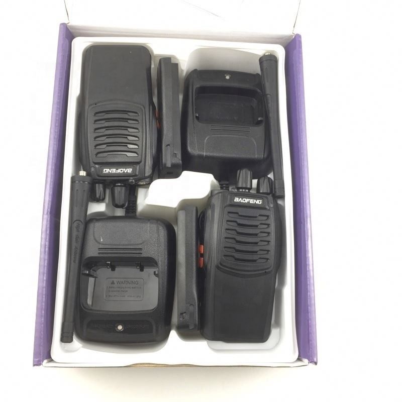 Walkie Talkie Type Handheld Wireless Communication Two Way Radio for VHF UHF Dual Band