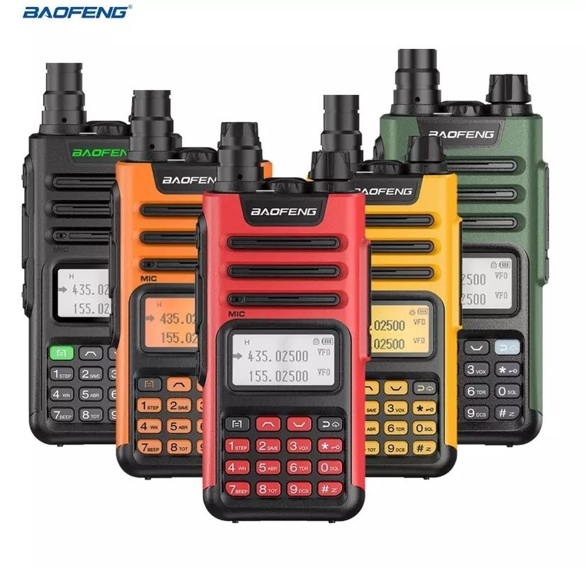 UV13 Pro Two Way Radio GMRS 136-174/400-520MHz Walkie Talkie with Type-C Charger