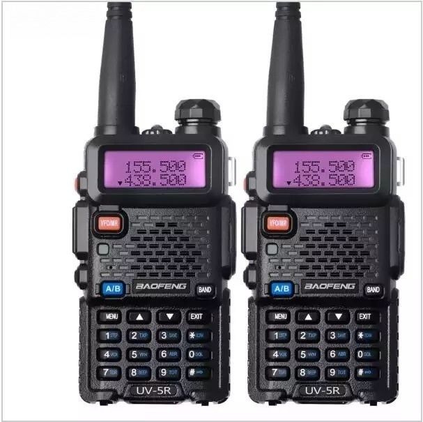 5 Colors Vhf Walkie Talkie Dual Band Digital Baofeng Uv-5r Two Way Radio for Ham Radio