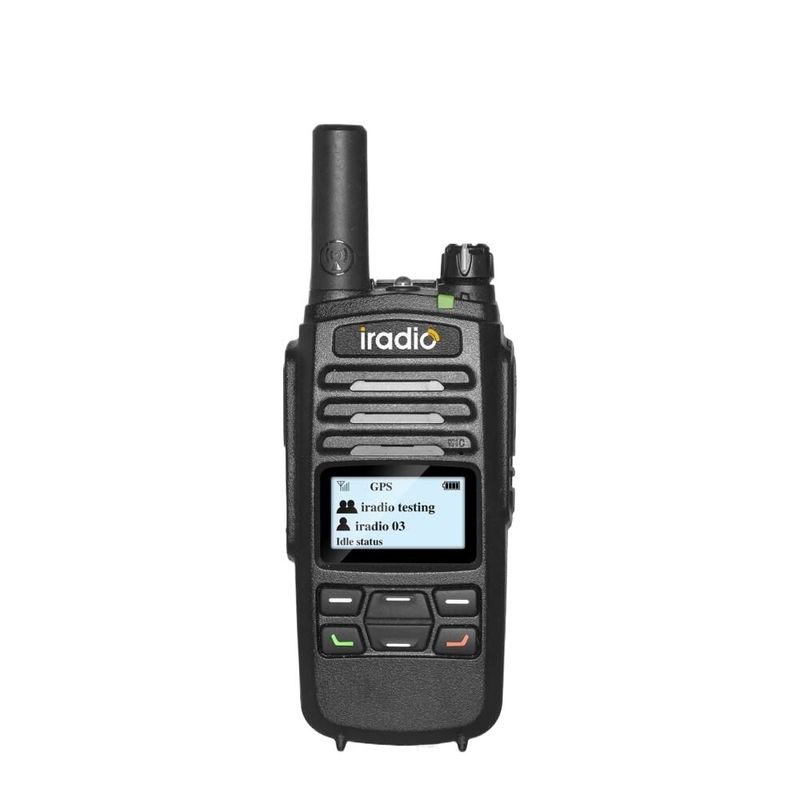 Handheld GPS 2g/3g/4g CDMA/WCDMA/Network SIM card POC two way radio with LED flashlight