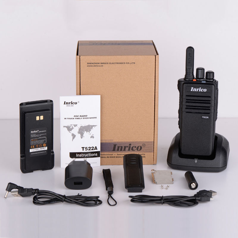 Maximum Range 50km 4G Internet Radio Poc T522A Zello Walkie Talkie T522A Network Radio