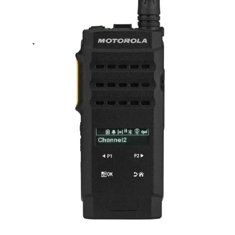 128 Storage Channels Black Walkie-Talkie with High Signal Strength and Strong Signal