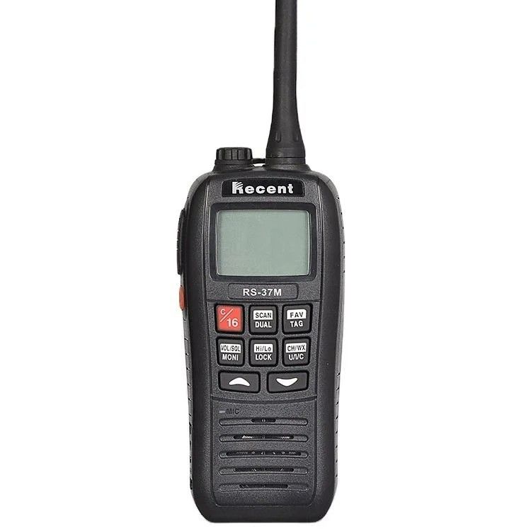 Recent RS-37m IP67 Waterproof 5W VHF 2 Way Long Range Walkie Talkie Marine Radio