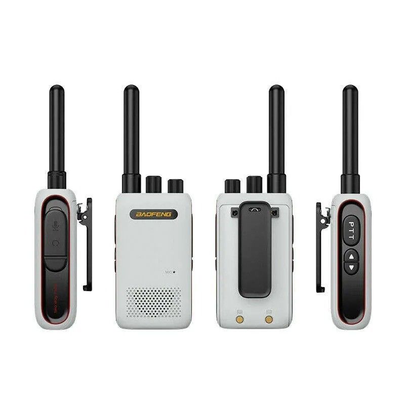 Ham walkie talkie Baofeng Bf-358 Mini Dual Band Mobile Handheld UHF Rechargeable Kids Walkie Talkies In 2024
