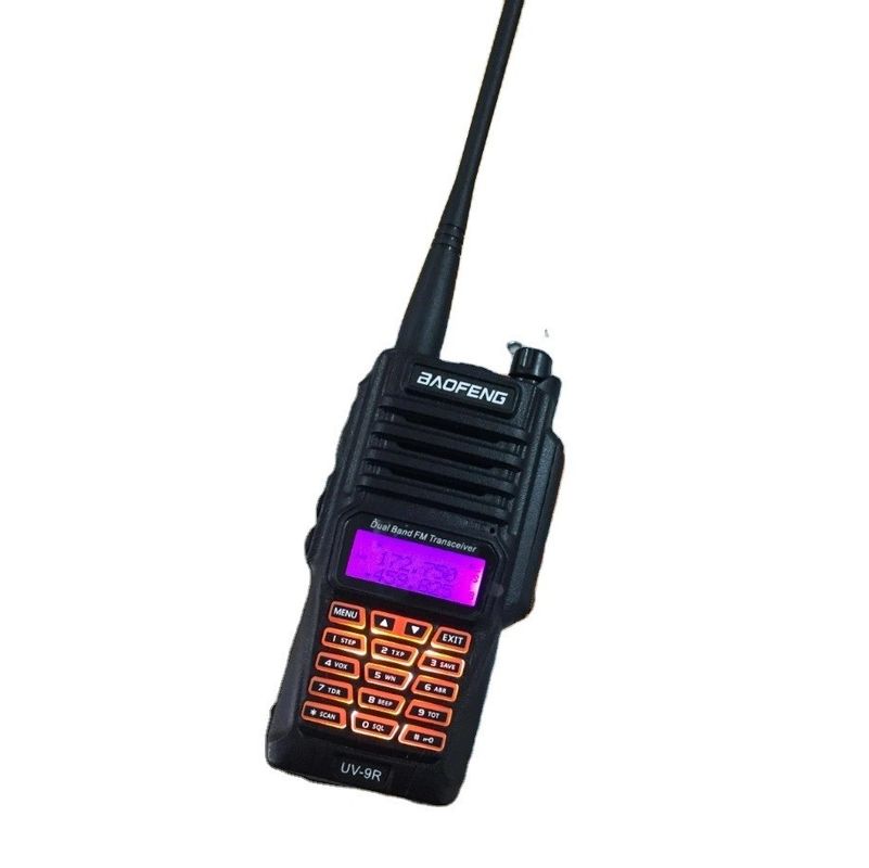 VHF UHF Ham Walkie Talkie Ships High Power Output Long Range Radio Communicator UV-9r