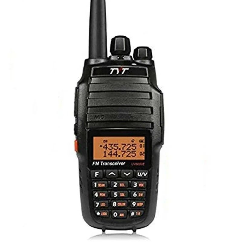 128 Storage Channel Dual-Band Walkie-Talkie for Hiking and Camping 127.5 X 61.55 X 43mm