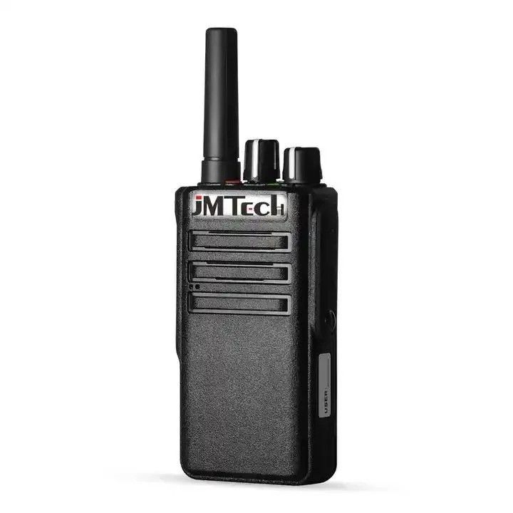 400-480MHz Frequency Range Jmtech T168 4G Walkie-Talkie with WiFi GPS and Long Range
