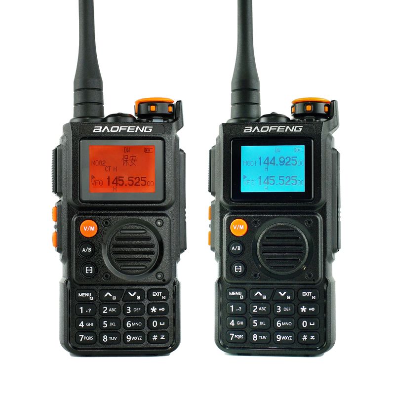 Baofeng UV-K6 Handheld Two Way Radio with 999 Channels and Full Band Frequency Range
