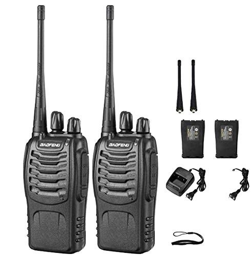 400-470 MHZ UHF Handheld Portable Two-Way Radio Walkie Talkie with 0-50km Talk Range
