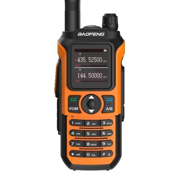 Baofeng UV-21 WalkieTalkie Handheld Ham Radio with Type C and 1400MAH Standard Battery