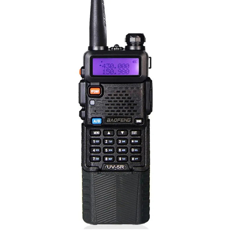 5-10km Talk Range Emergency Alert Dual Band GMRS Walkie Talkie Two-way Radio for Outdoor