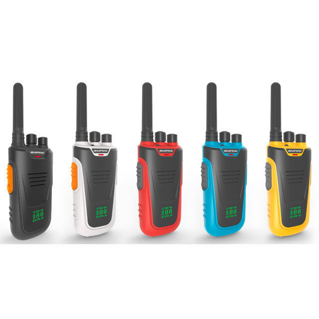 Mini Dual Band Colored Ham Radio BAOFENG T11 for Kids -20 C to 60C Work Temperature