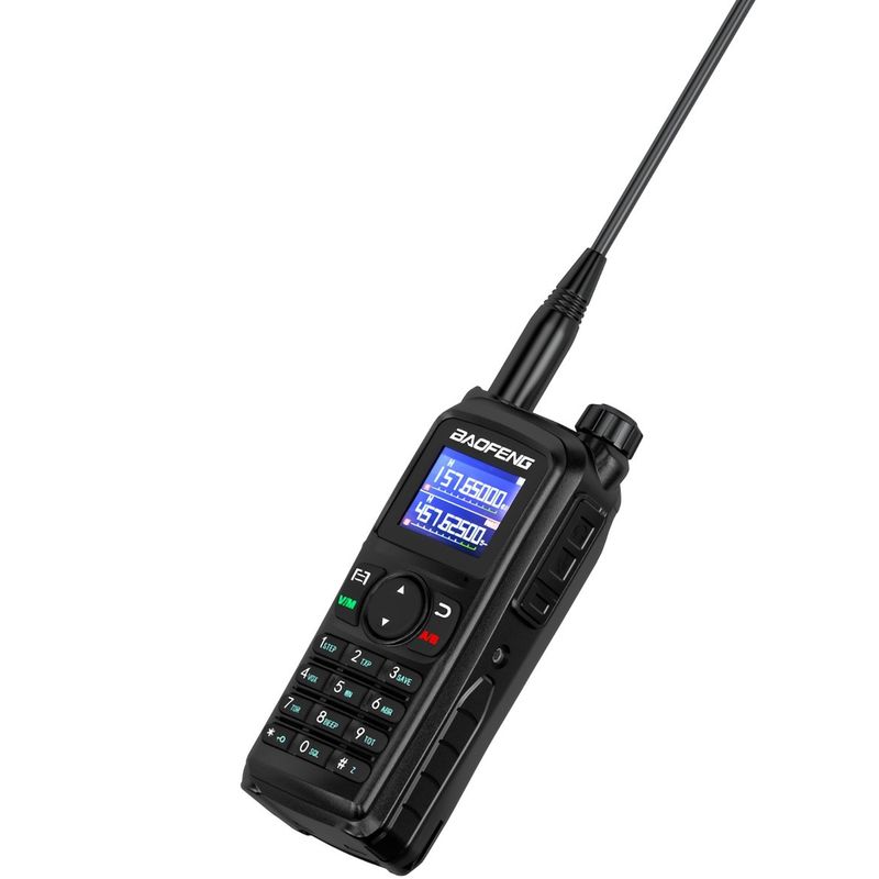 1-10KM Talk Range Baofeng UV-28L 10W Tri-Band Intercom USB-C Charging Portable CB Radio